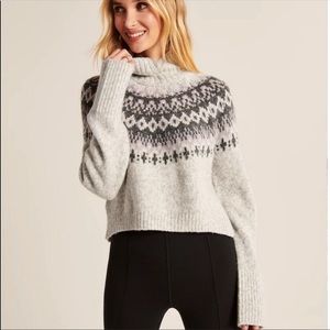 Abercrombie & Fitch Fairisle Turtleneck Sweater